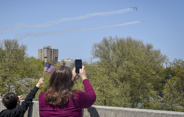 America Strong: Thunderbirds, Blue Angels Salute New Jersey, New ...