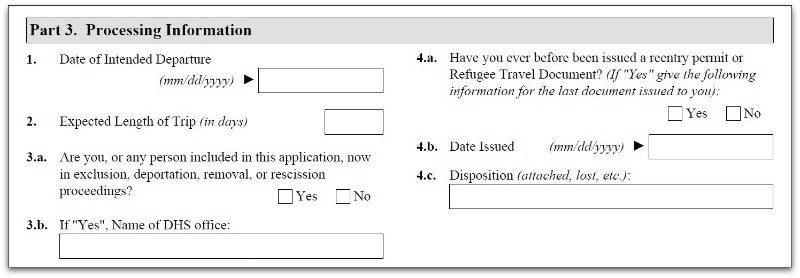 美国I-131表格上的disposition，如何写回美证丢失声明？